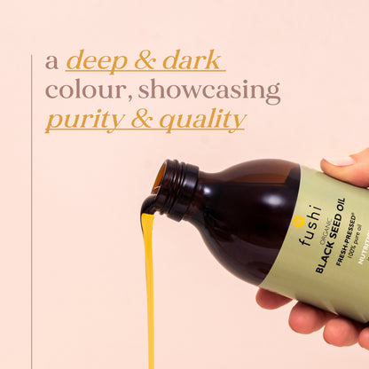 Fushi Wellbeing - Organic Black Seed Oil 250ml