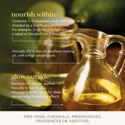 Fushi Wellbeing - Organic Avocado Oil 100ml
