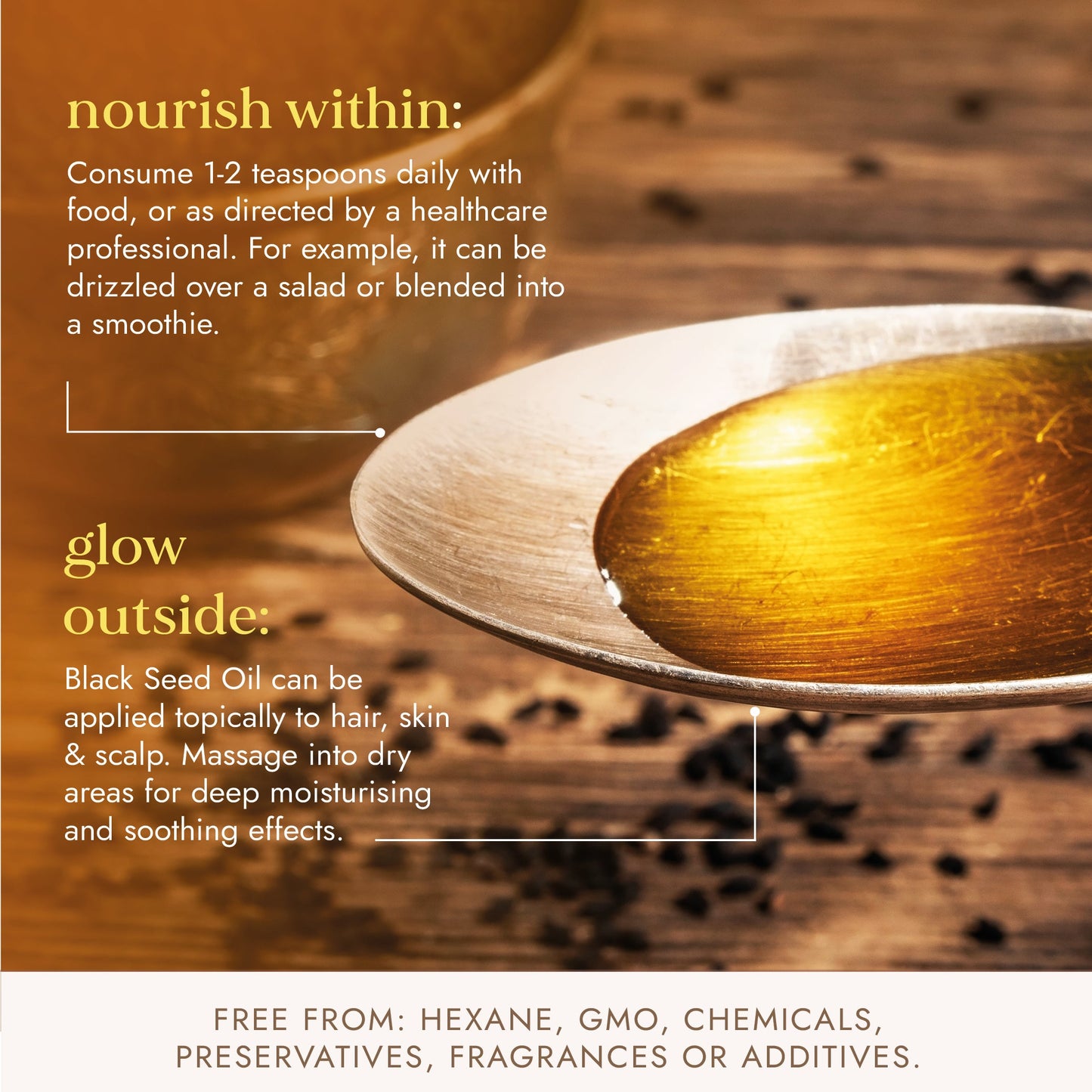 Fushi Wellbeing - Organic Black Seed Oil 250ml