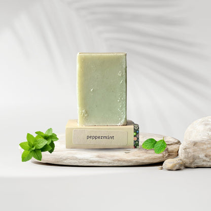 The Good Soap - Peppermint Exfoliating Pumice Soap