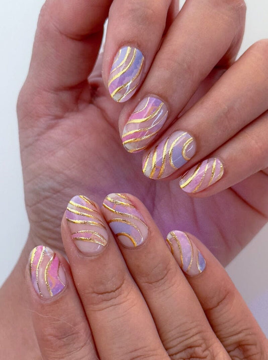 MoYou London Gel Nail Strip ★ @nailjob 03