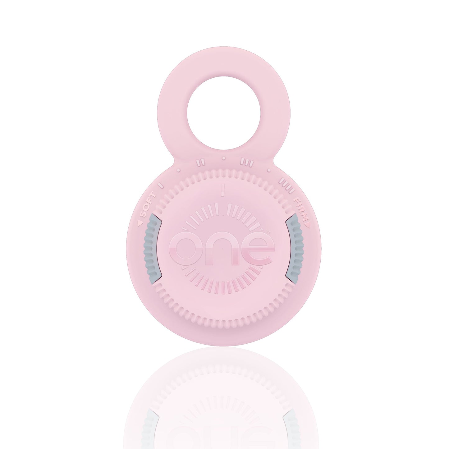 ONE GO! Pink, Compact, Travel Friendly Hairbrush
