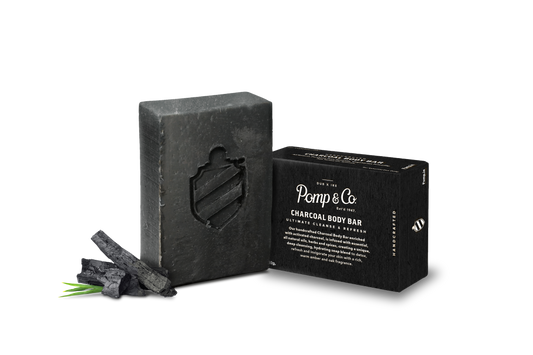 Pomp & Co | Charcoal Body Bar Soap 120G
