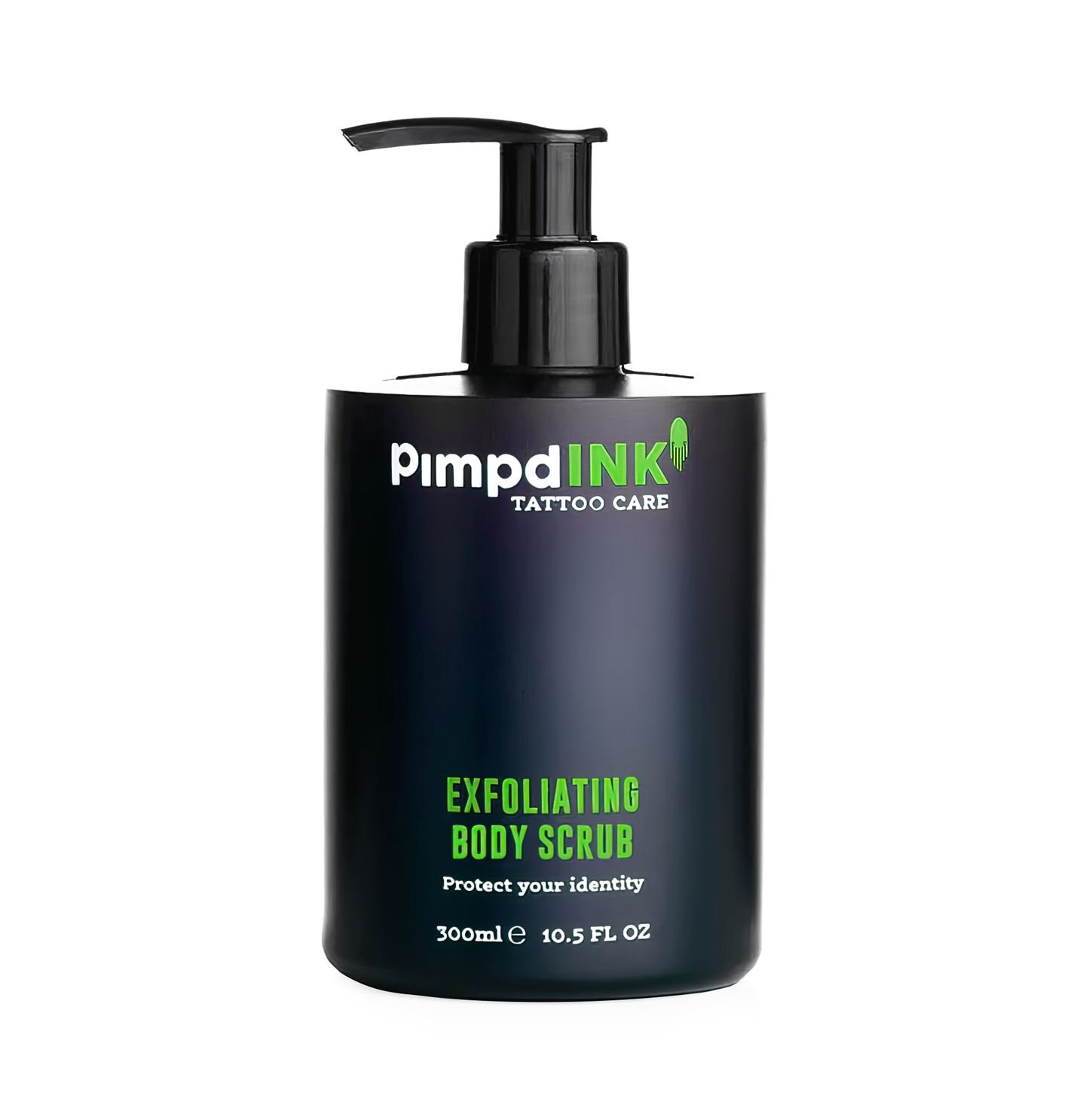 Pimpdink Tattoo Care - TATTOO EXFOLIATING BODY SCRUB | 300ml Pump Bottle
