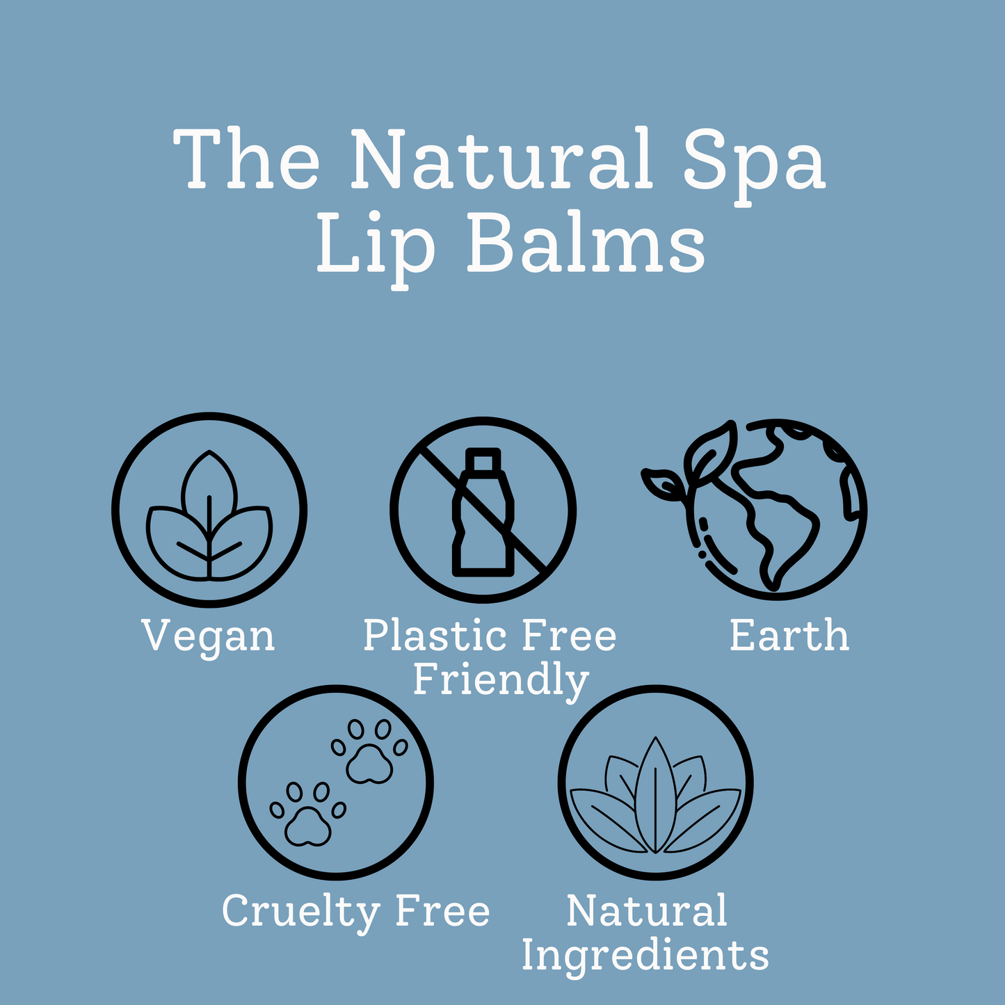 The Natural Spa - Pure All Natural Lip Balm