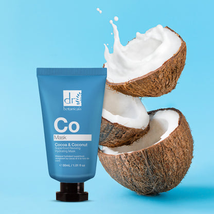 Dr Botanicals - Cocoa & Coconut Superfood Reviving Hydrating Mask Duo