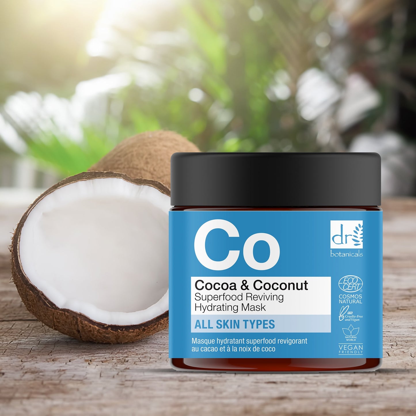 Dr Botanicals - Cocoa & Coconut Superfood Reviving Hydrating Mask Duo