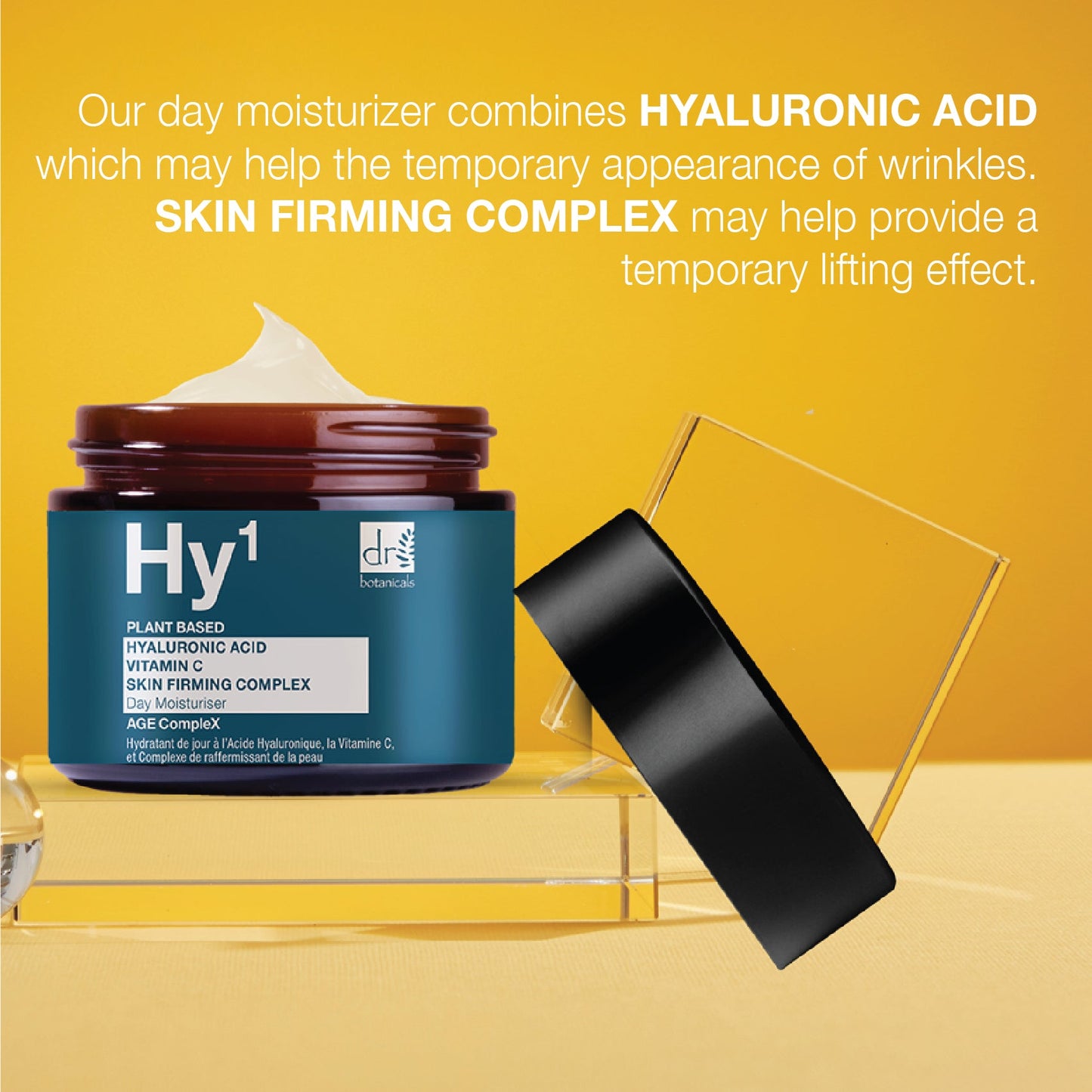 Dr Botanicals - Hyaluronic Acid 1% & Vitamin C 1% & Skin Firming Complex 1% Day Moisturiser 60ml