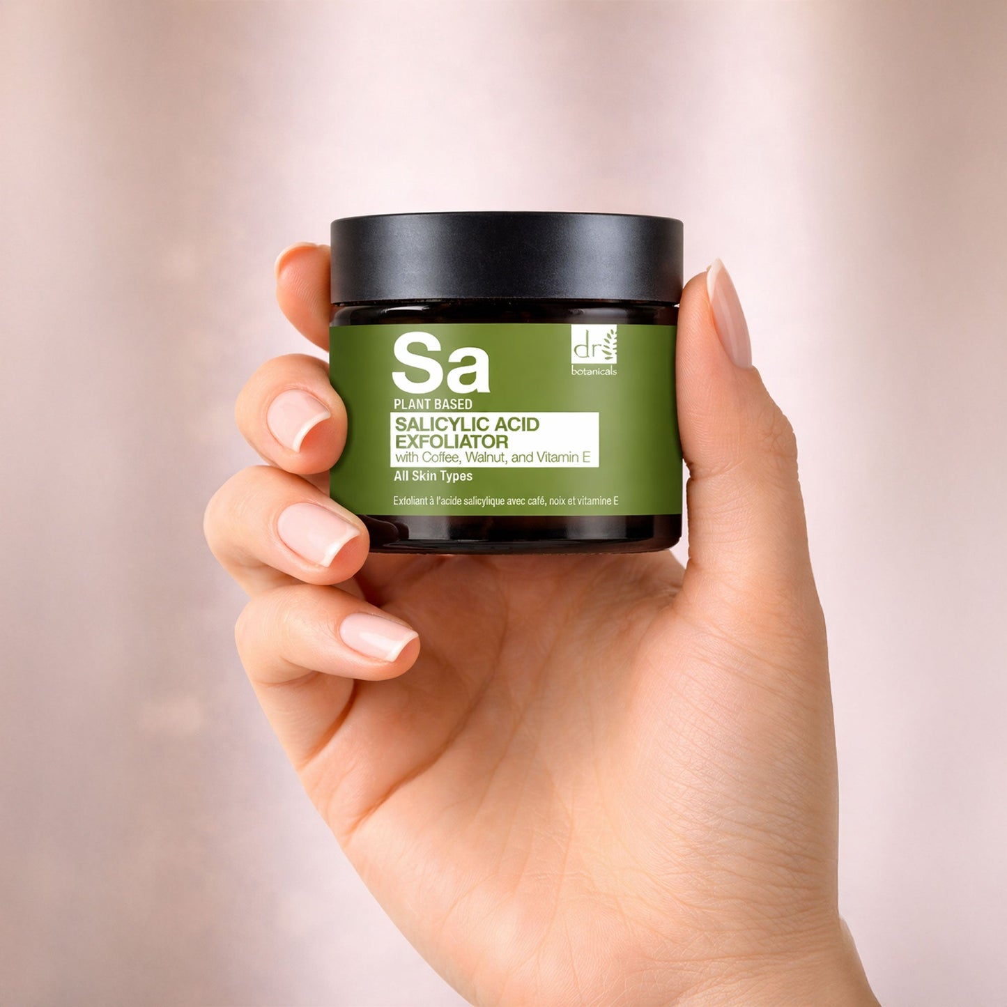 Dr Botanicals - Salicylic Acid Exfoliator with Coffee, Walnut & Vitamin E 60ml