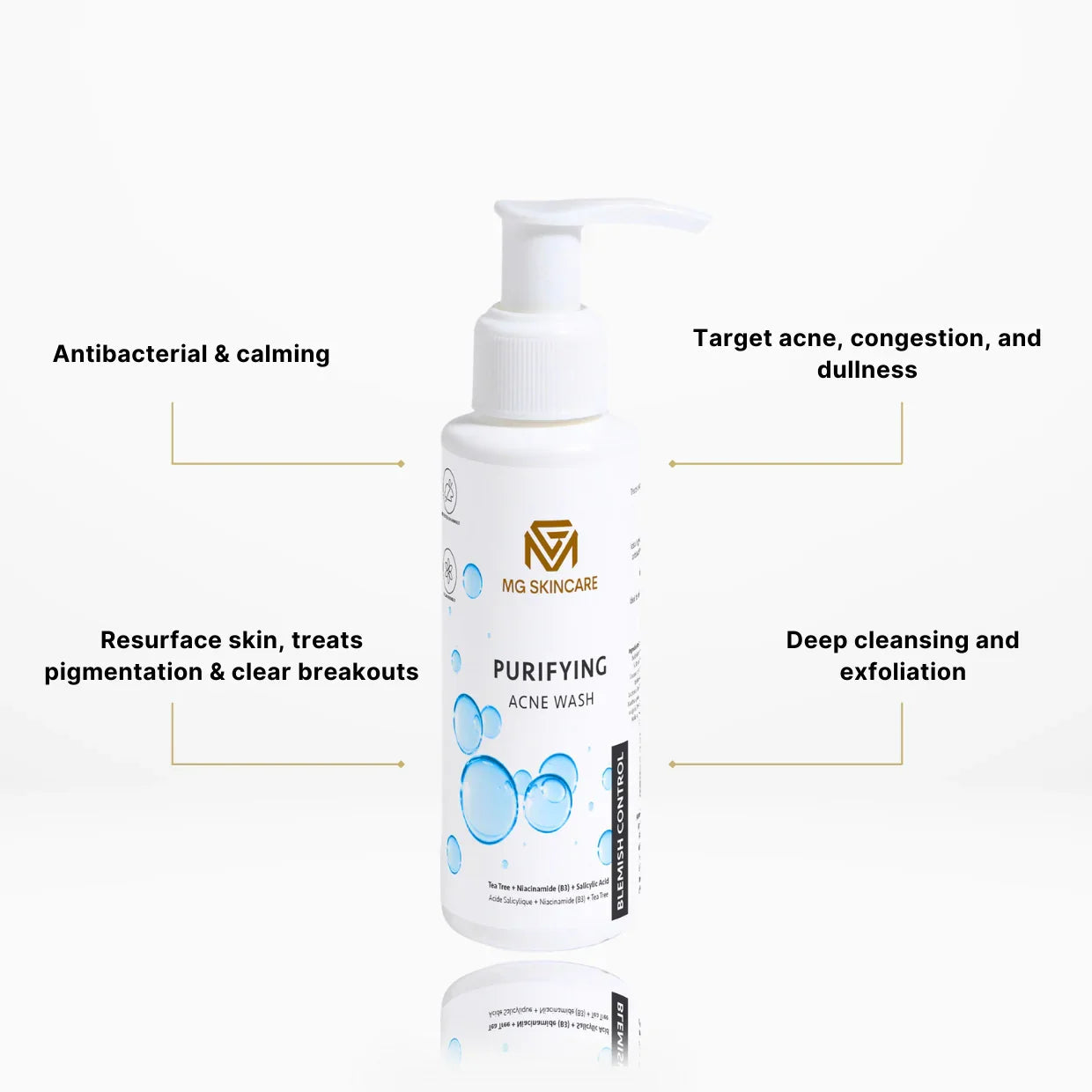 MG Skincare - PURIFYING  ACNE WASH