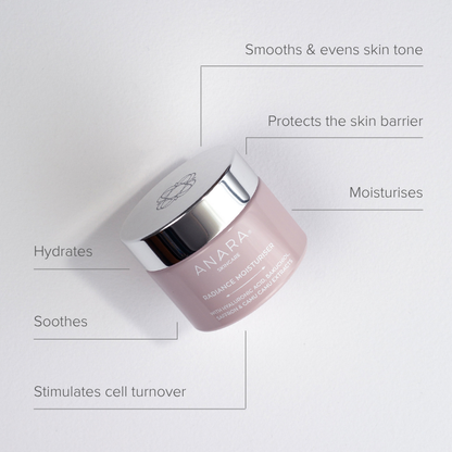 Anara Skincare  Radiance Moisturiser - Hydrates, Nourishes, Smooths, Protects