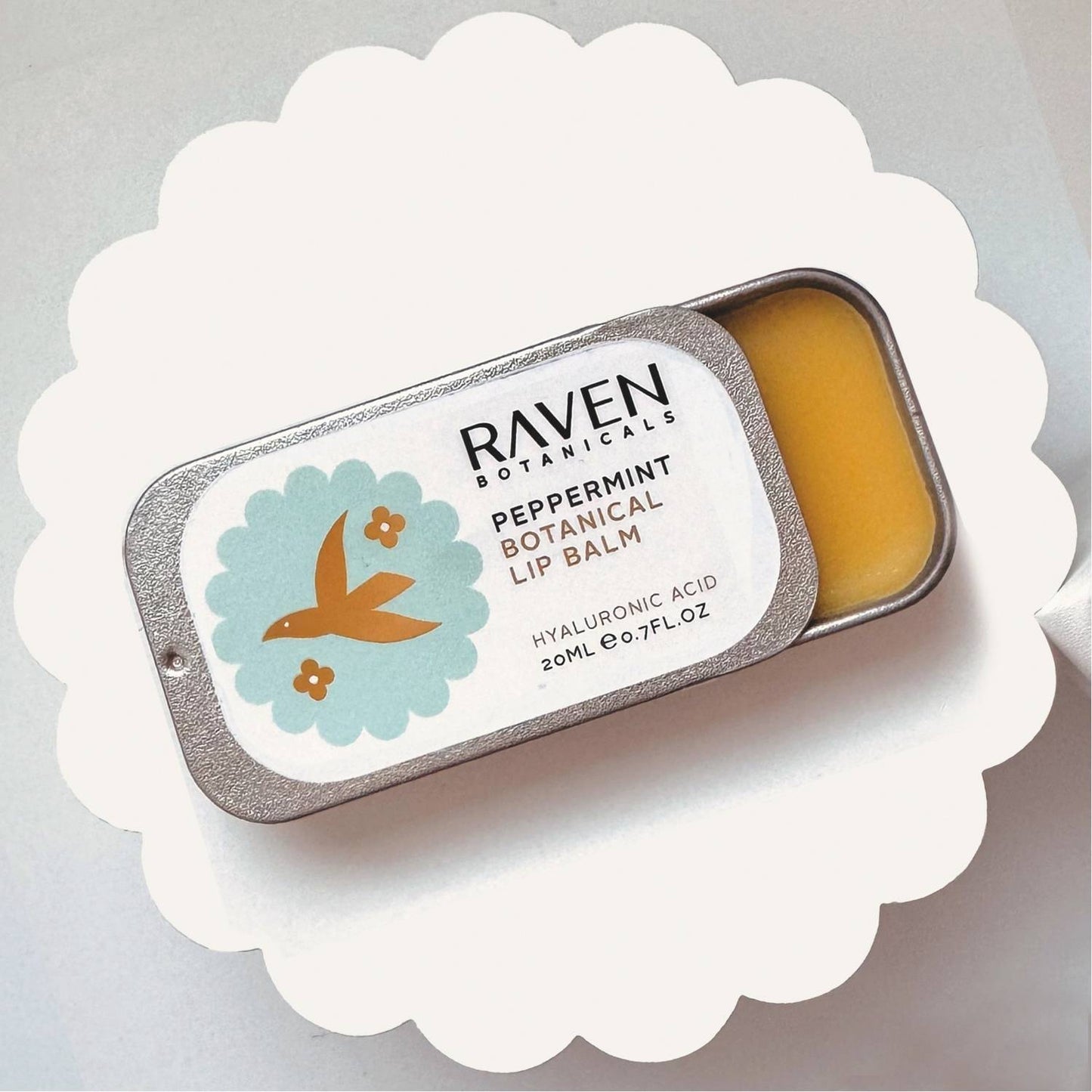 Raven Botanicals Botanical Lip Balm - Peppermint 20ml