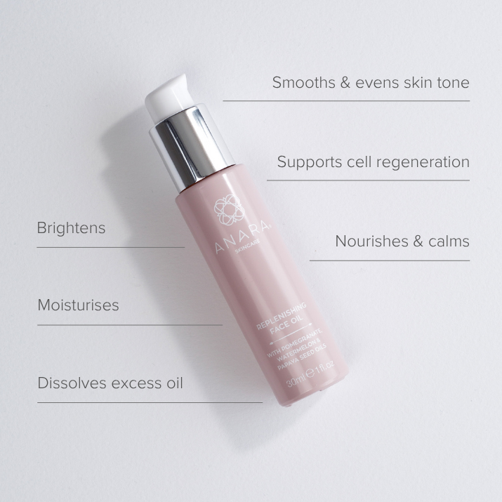 Anara Skincare  Replenishing Face Oil - Nourishes, Calms, Smooths
