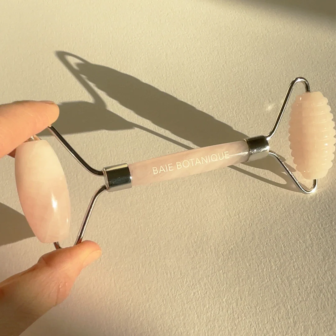 Baie Botanique - Rose Quartz Dual Action Roller