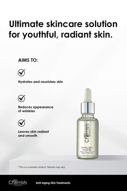 skinChemists Wrinkle Killer Facial Oil 30ml