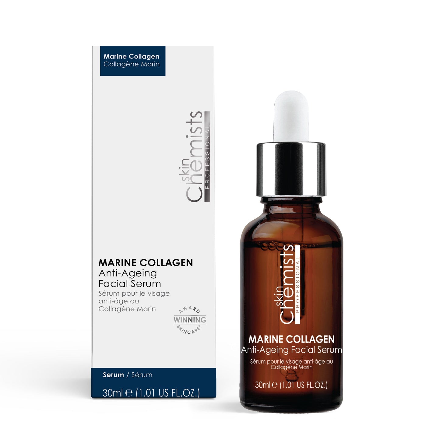 skinChemists Marine Collagen Anti-Aging Facial Serum 30ml