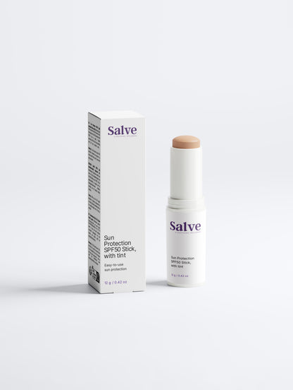 Salve Skincare - Sun Protection SPF50 Stick, with tint