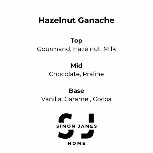 Simon James Home - Hazelnut Ganache Handmade Soy Wax Candle