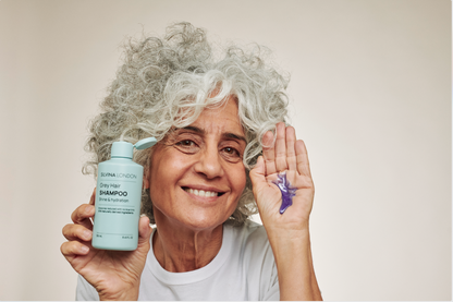Silvina London The GREY HAIR GLOW DUO – Shampoo + Conditioner