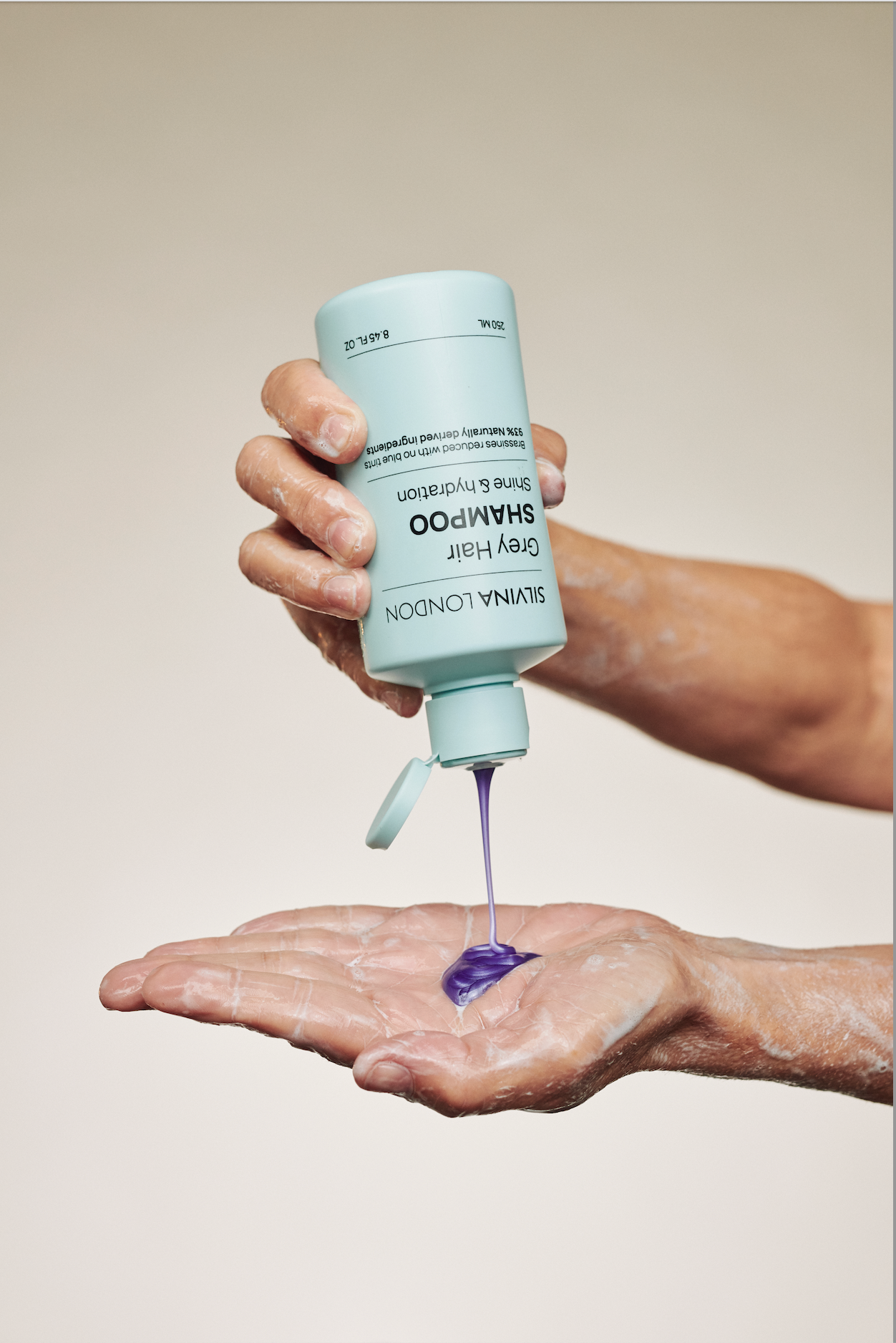 Silvina London The GREY HAIR GLOW DUO – Shampoo + Conditioner