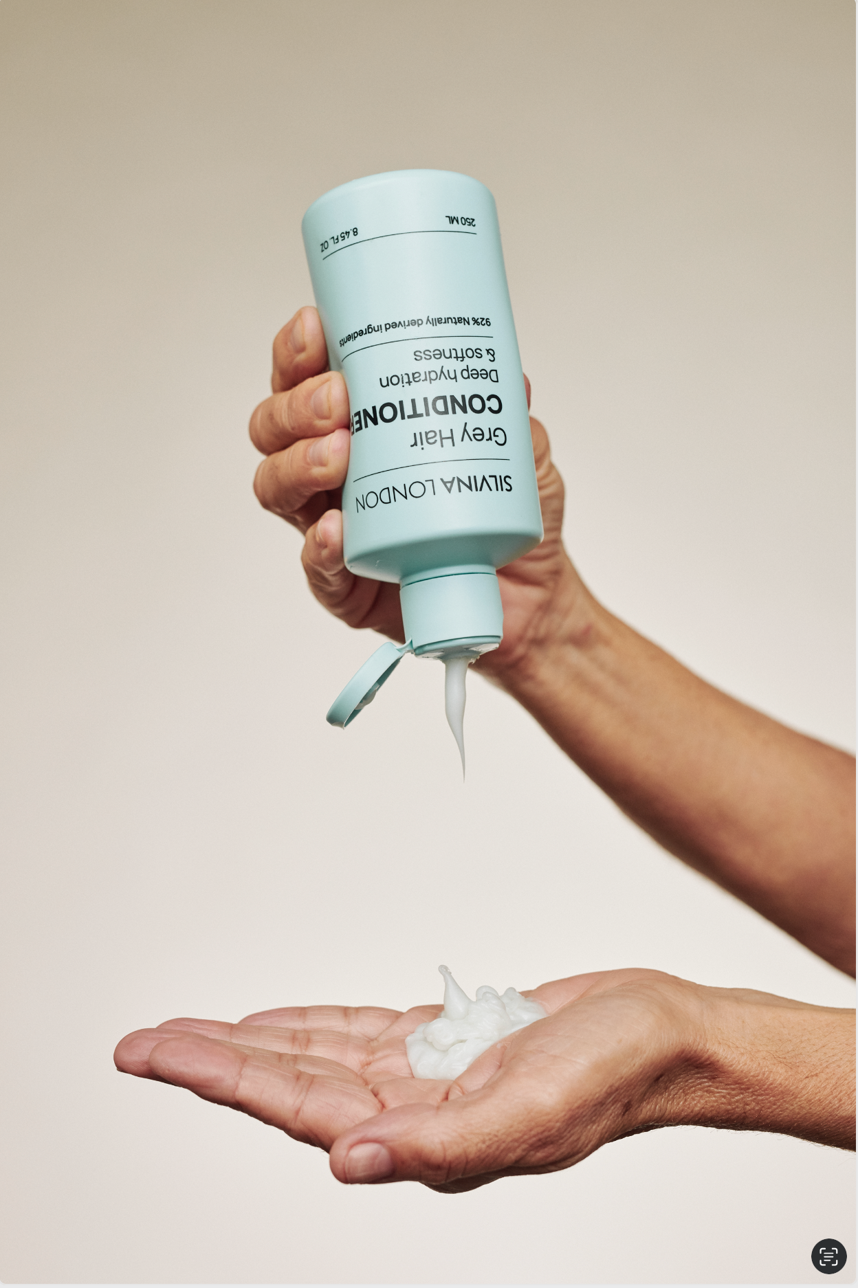 Silvina London The GREY HAIR GLOW DUO – Shampoo + Conditioner