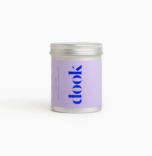 Dook Bath Soak Lavender, Mandarin, Coriander & Cedar Bath Salts 200g Tin