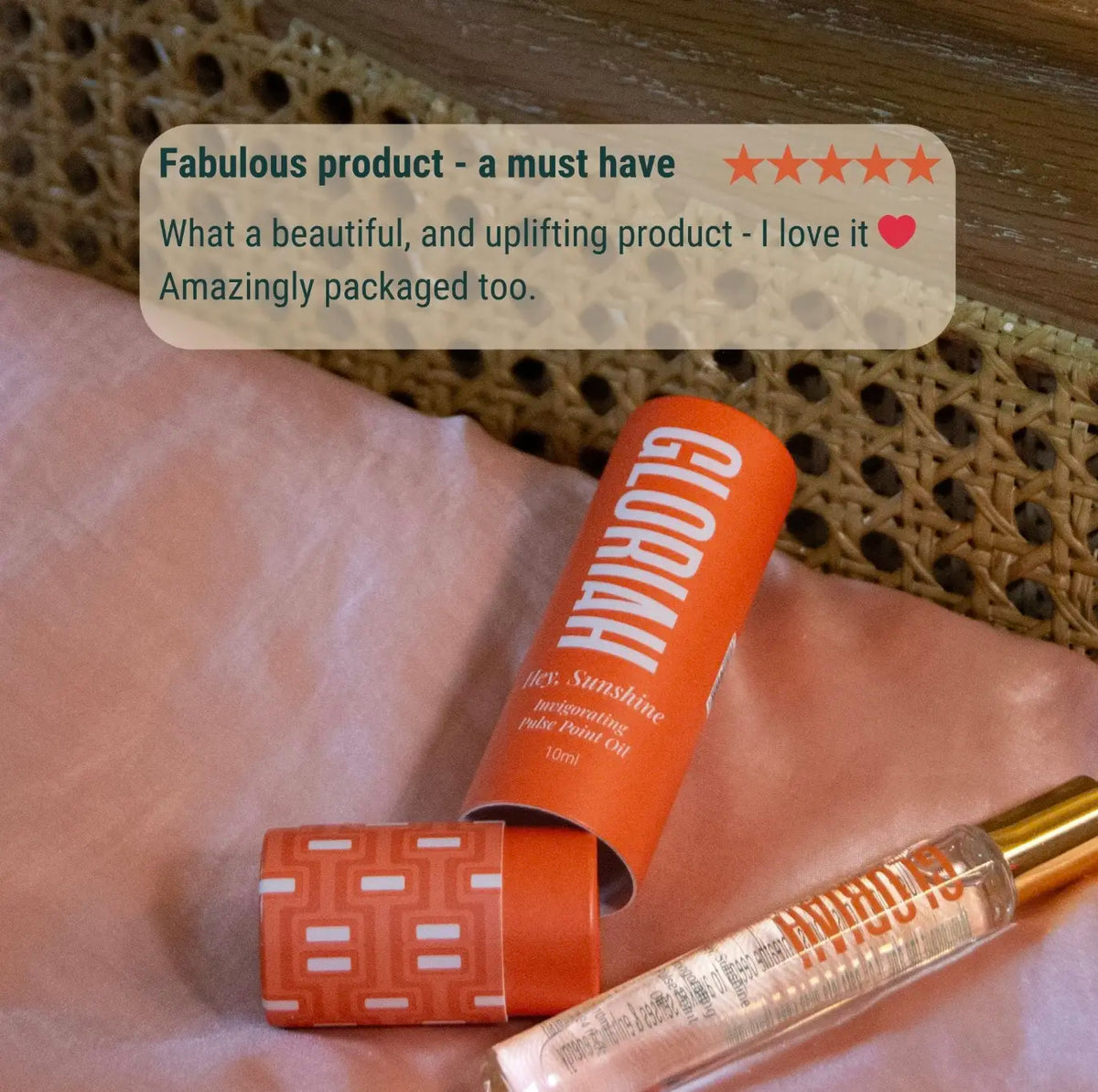 Gloriah Gloriah Hey, Sunshine | Morning Pulse Point Oil for Mental Clarity & V ...