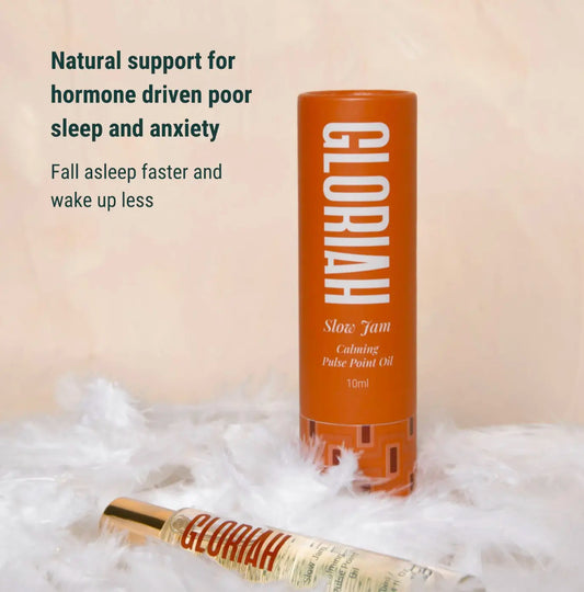 Gloriah Slow Jam | Evening Pulse Point Oil for Calmer Sleep