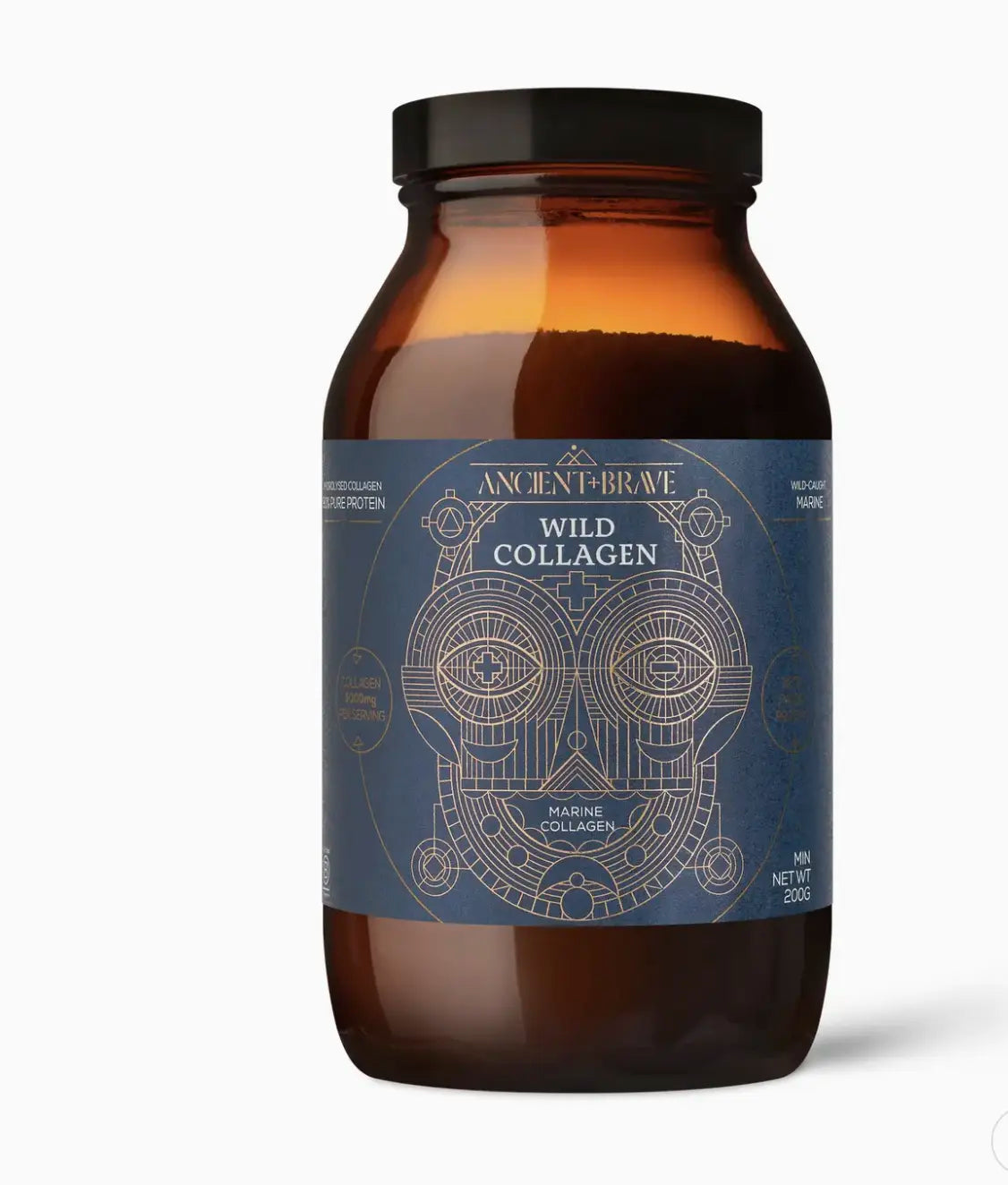 Ancient + Brave Wild Collagen - Marine Collagen Powder 200g