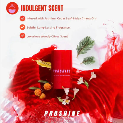 PROSHINE - Exfoliating Towels & Body Oil Bundle