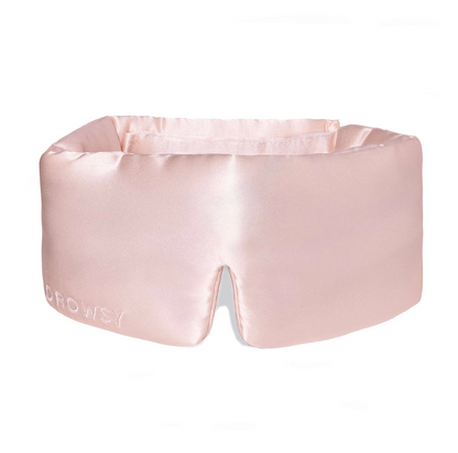 Drowsy Sleep Co - Sunset Pink Silk Sleep Mask
