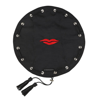 Donna May London Lay Flat Mini Makeup Bag in Black