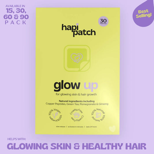 Hapi Patch - Glow Up Patches, 30 Pack