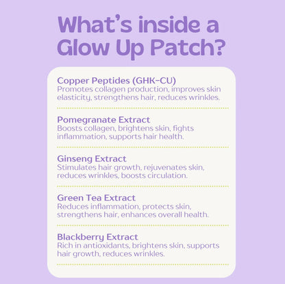 Hapi Patch - Glow Up Patches, 30 Pack