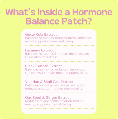 Hapi Patch - Hormone Balance Patches, 30 Pack