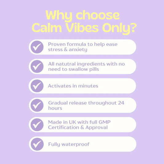 Hapi Patch - Calm Vibes Only Patches, 30 Pack