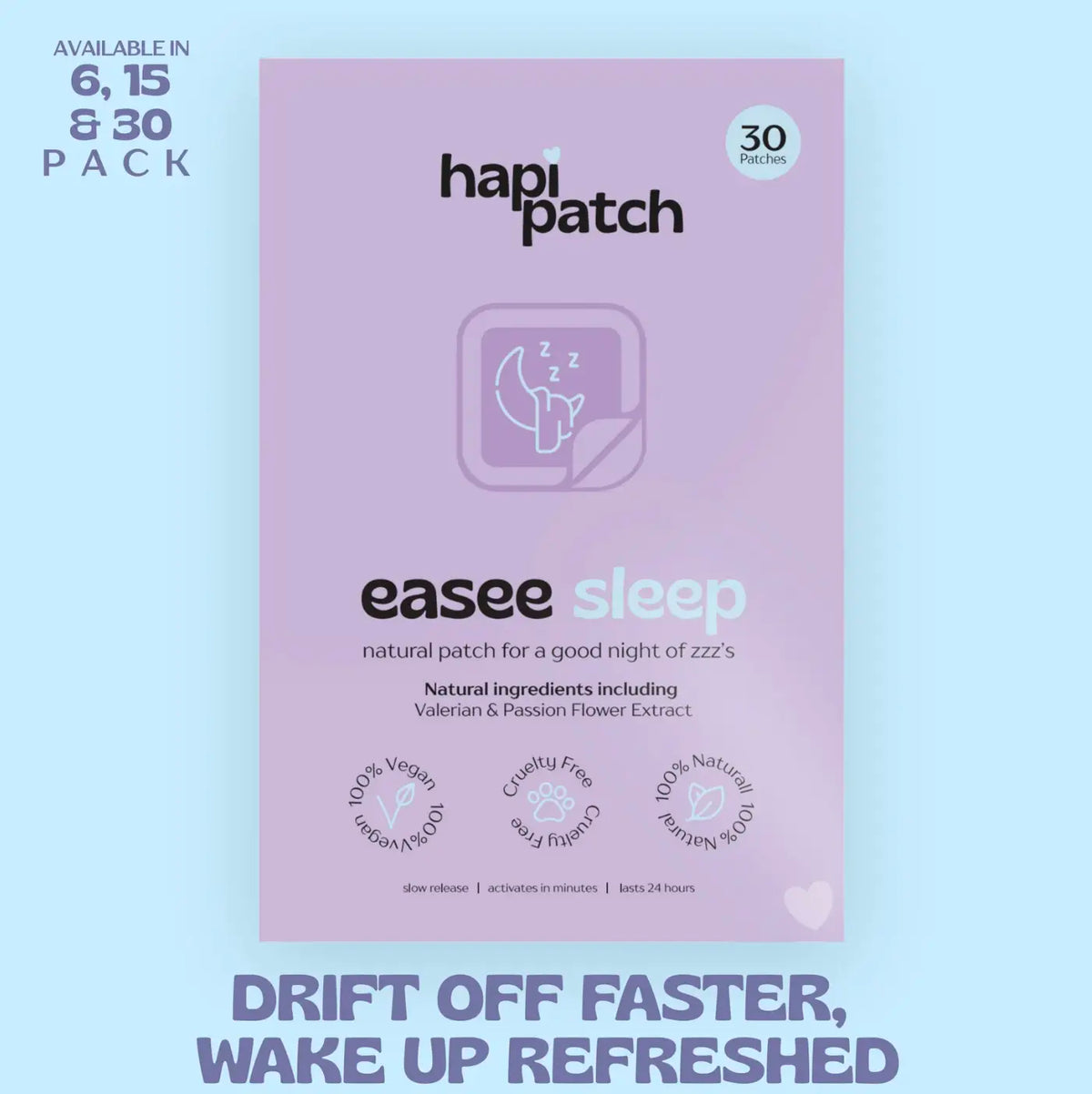 Easee Sleep Patches 30 Pack