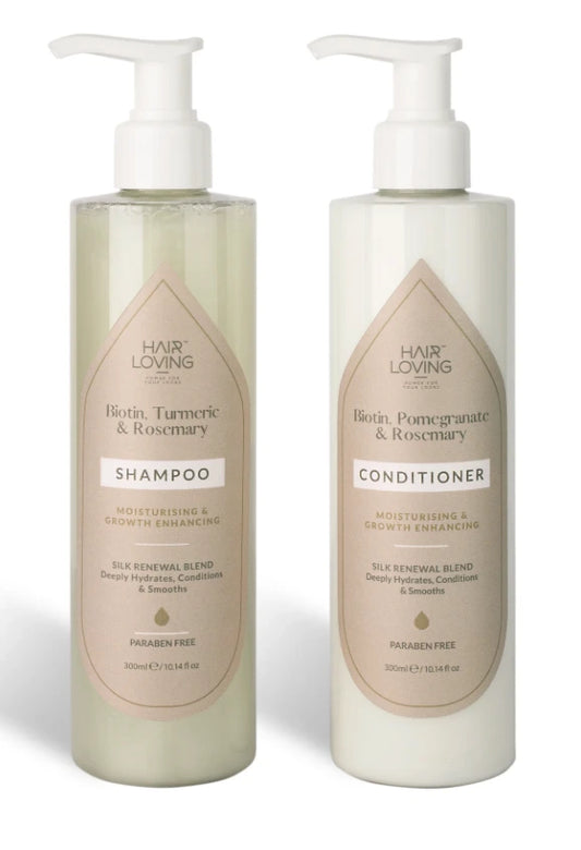 Hair Loving Silk Renewal Shampoo & Conditioner Set