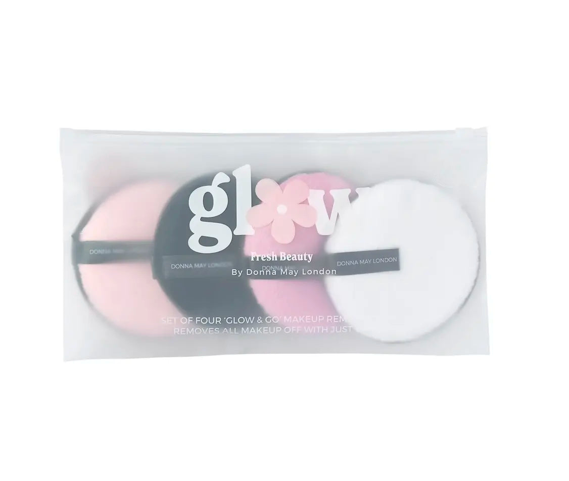 Makeup Be Gone Glow & Go Pads – Set 4