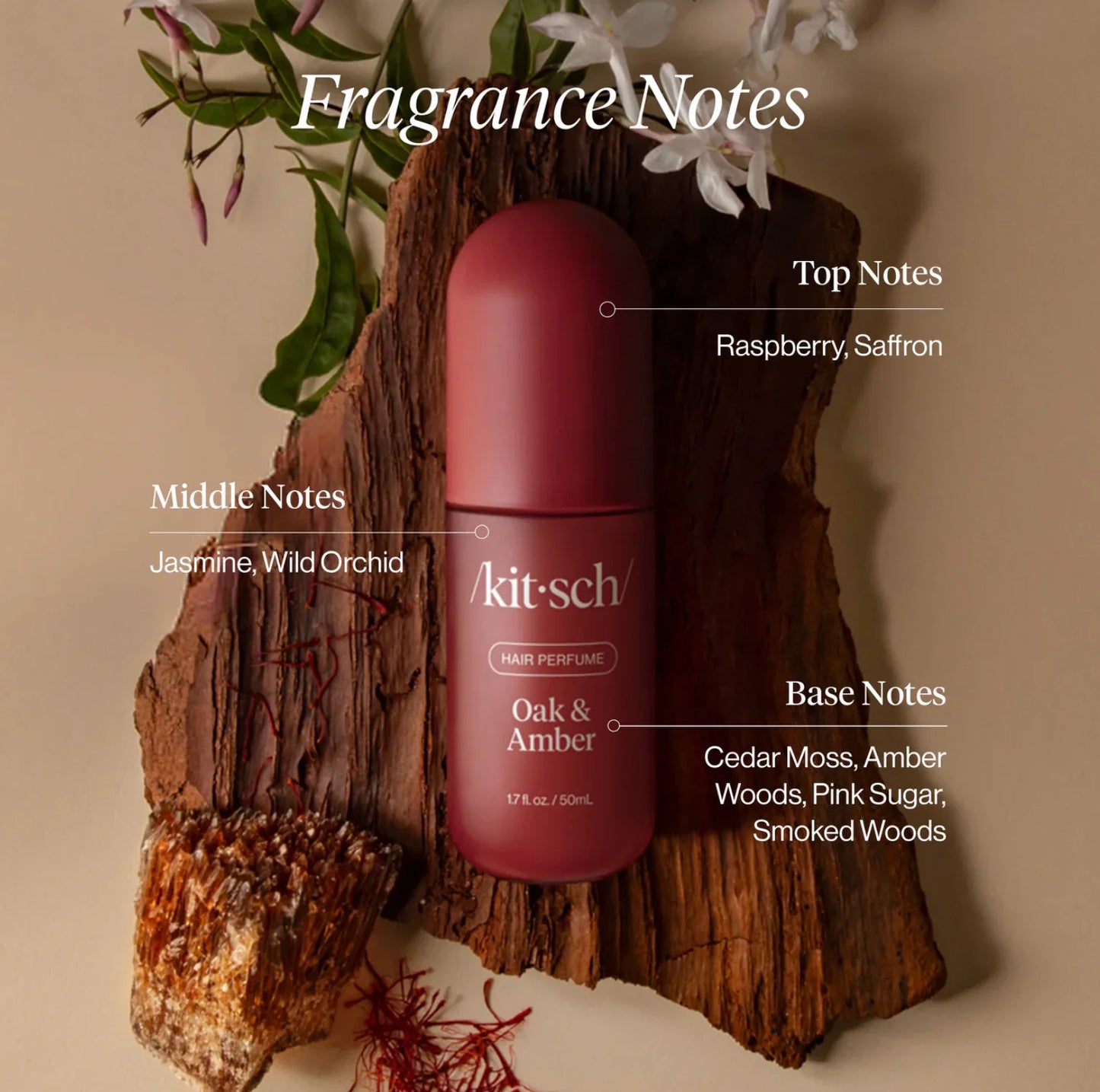 Kitsch Oak & Amber Hair Perfume