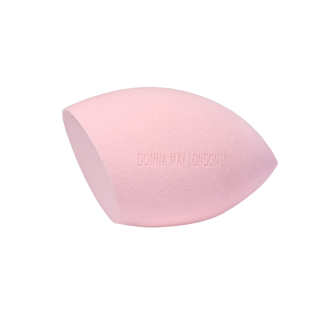 Donna May London 2-Piece Flat-Edge Beauty Blender Set – Pink