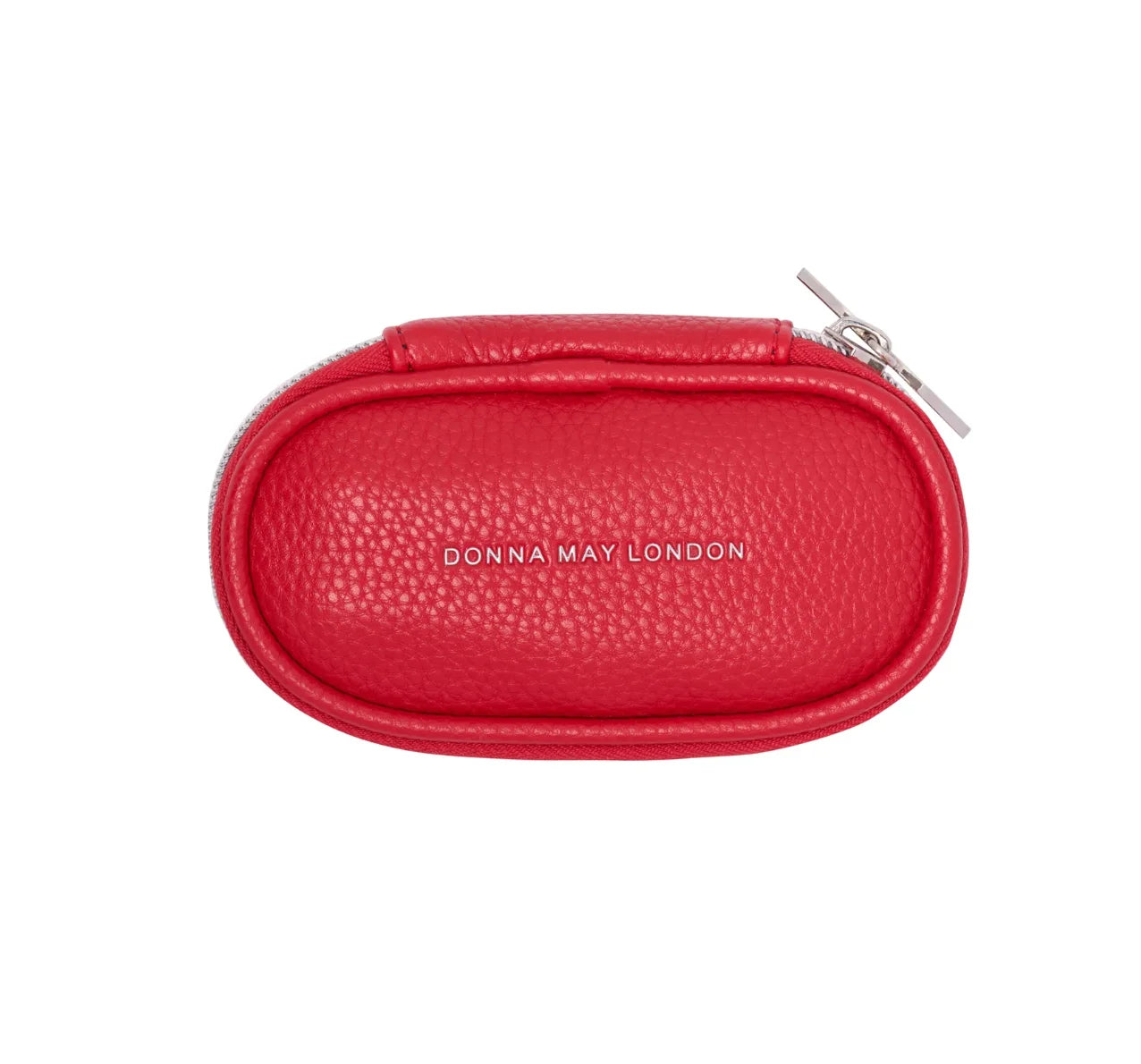 Donna May London 8-Piece Travel Makeup Brush Set in Red Case