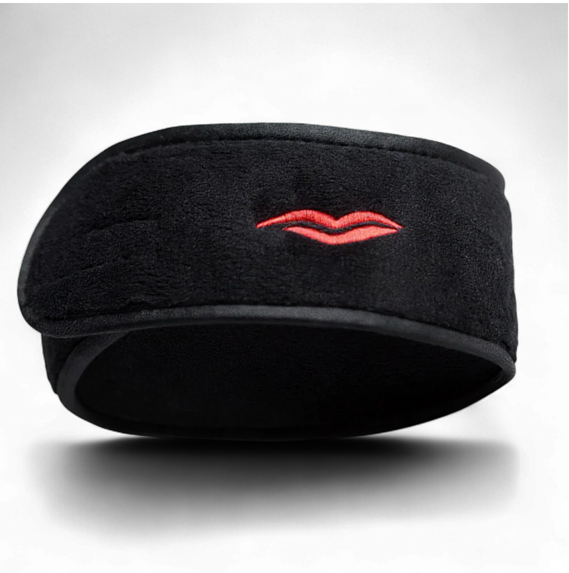 Adjustable Spa Style Headband Red Lip