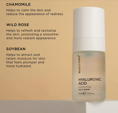 BeautyPro HYDRATING Hyaluronic Acid 2% Daily Serum 30ml