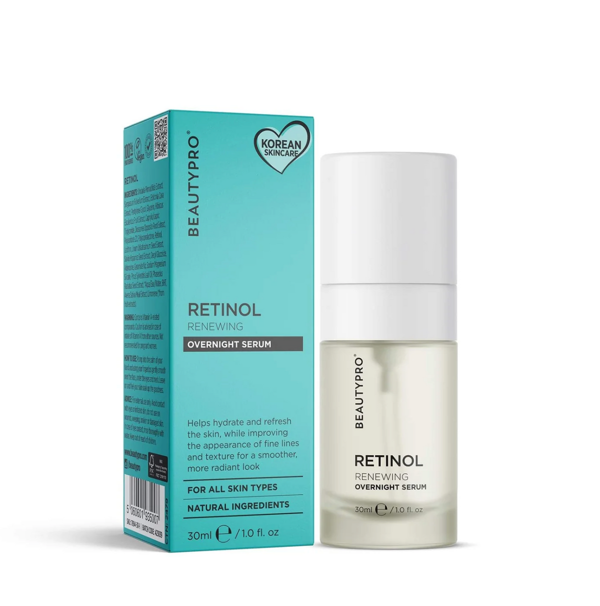 BeautyPro RETINOL 1% Overnight Serum