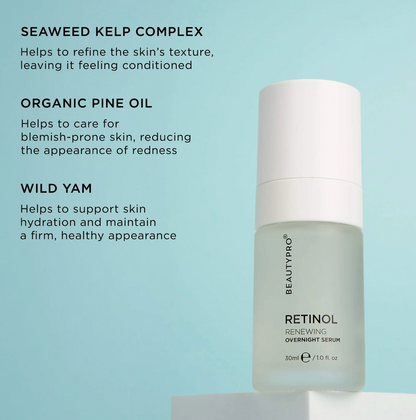 BeautyPro RETINOL 1% Overnight Serum 30ml