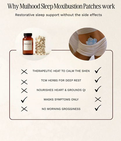 Muihood Moxibustion Patch for Sleep and Calm