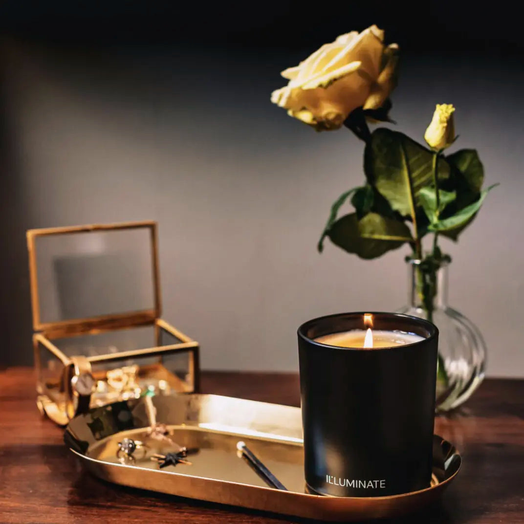IL LUMINATE Refillable Candles: Candle Five - Rose, Magnolia, Jasmine and Peony