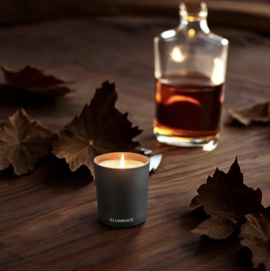 IL LUMINATE Candles: Candle Nine - Oud, Tobacco and Cognac