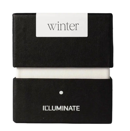 IL LUMINATE Refillable Candles: Candle Winter - Dark Amber and Mandarin